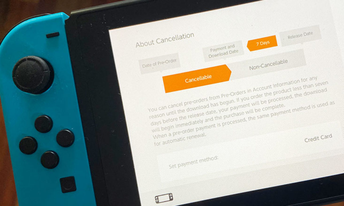 gunstig Aan de overkant twintig Nintendo Switch eShop Pre-Orders Can Now Be Cancelled Until A Week Before  Release