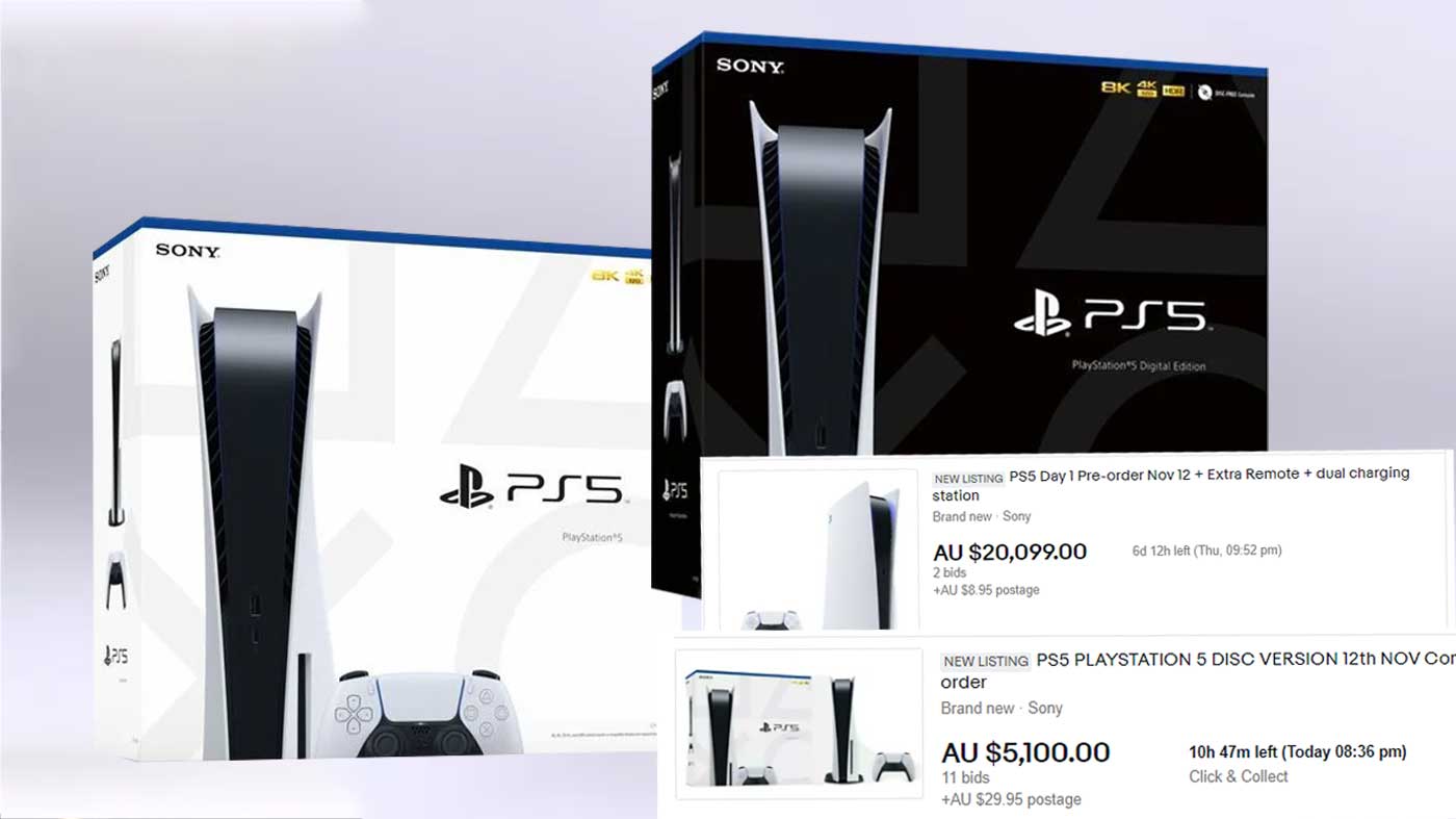 ps5 price in aud