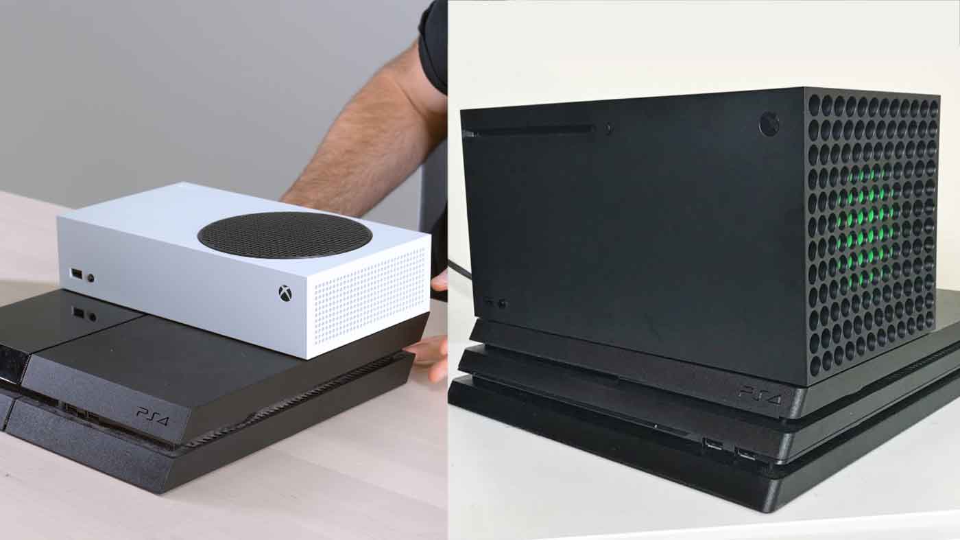 Comparing Xbox Series S size with the Xbox Series X, PS4 Pro and Nintendo  Switch