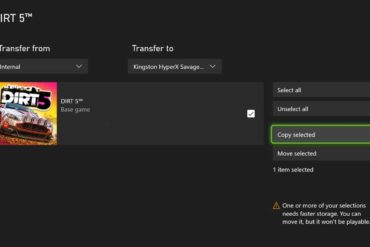 Xbox Series X Dirt 5
