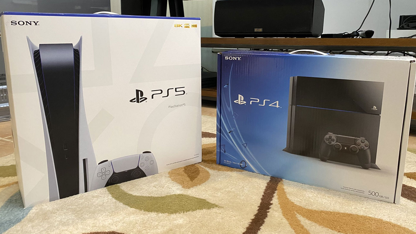 PS5 Box Provided PS4 To Transfer