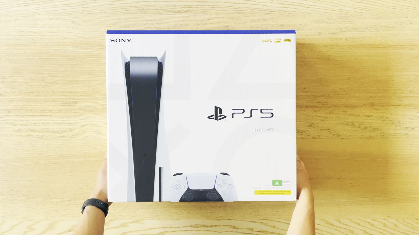 Watch Us Unbox The PS5 And Pop The Stand On