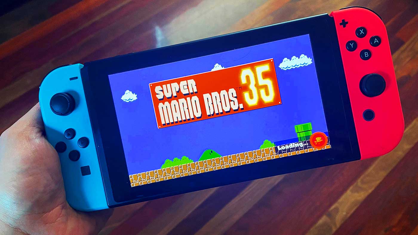 Super Mario Bros. 35  Aplicações de download da Nintendo Switch