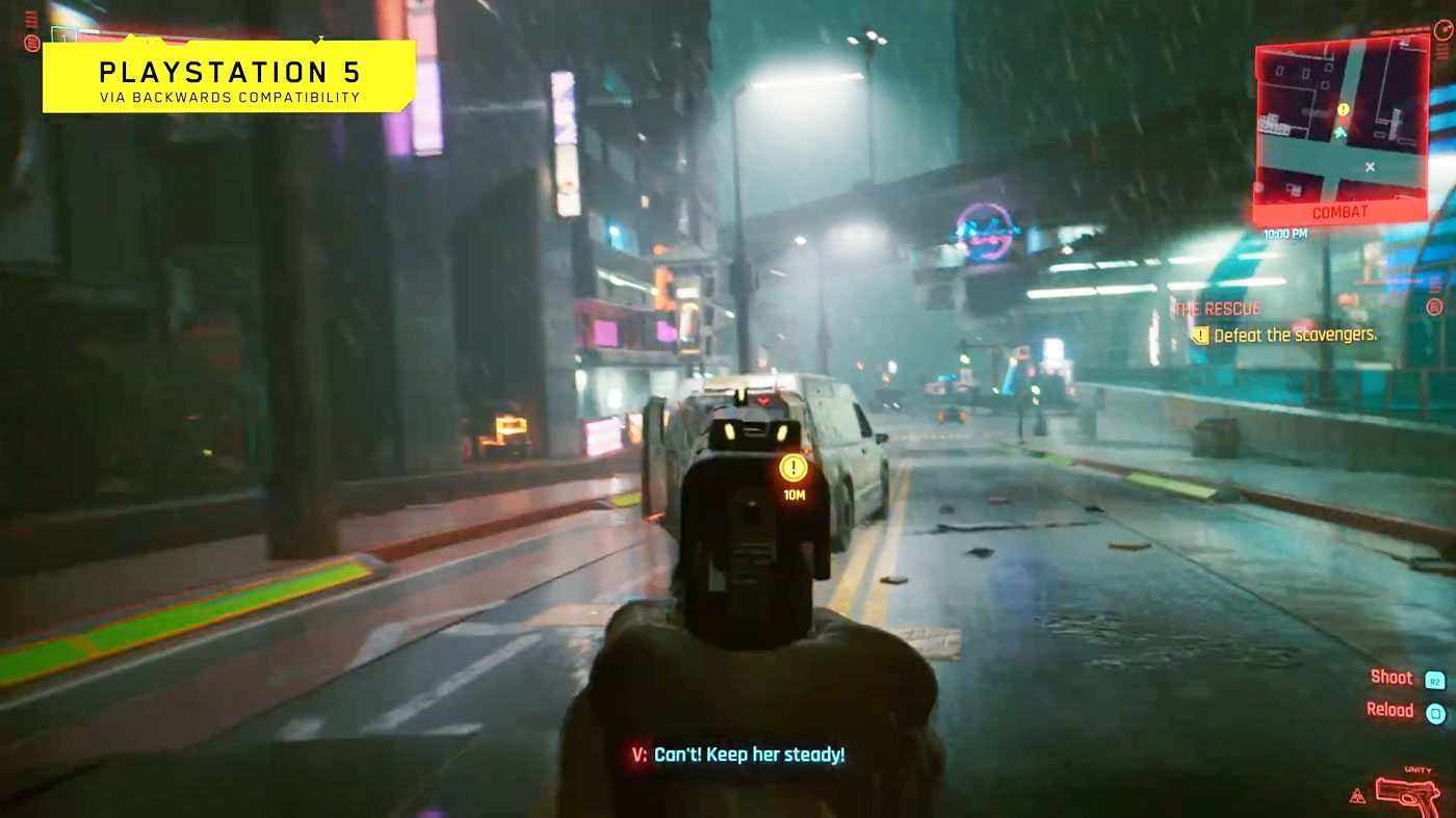is cyberpunk coming to ps5
