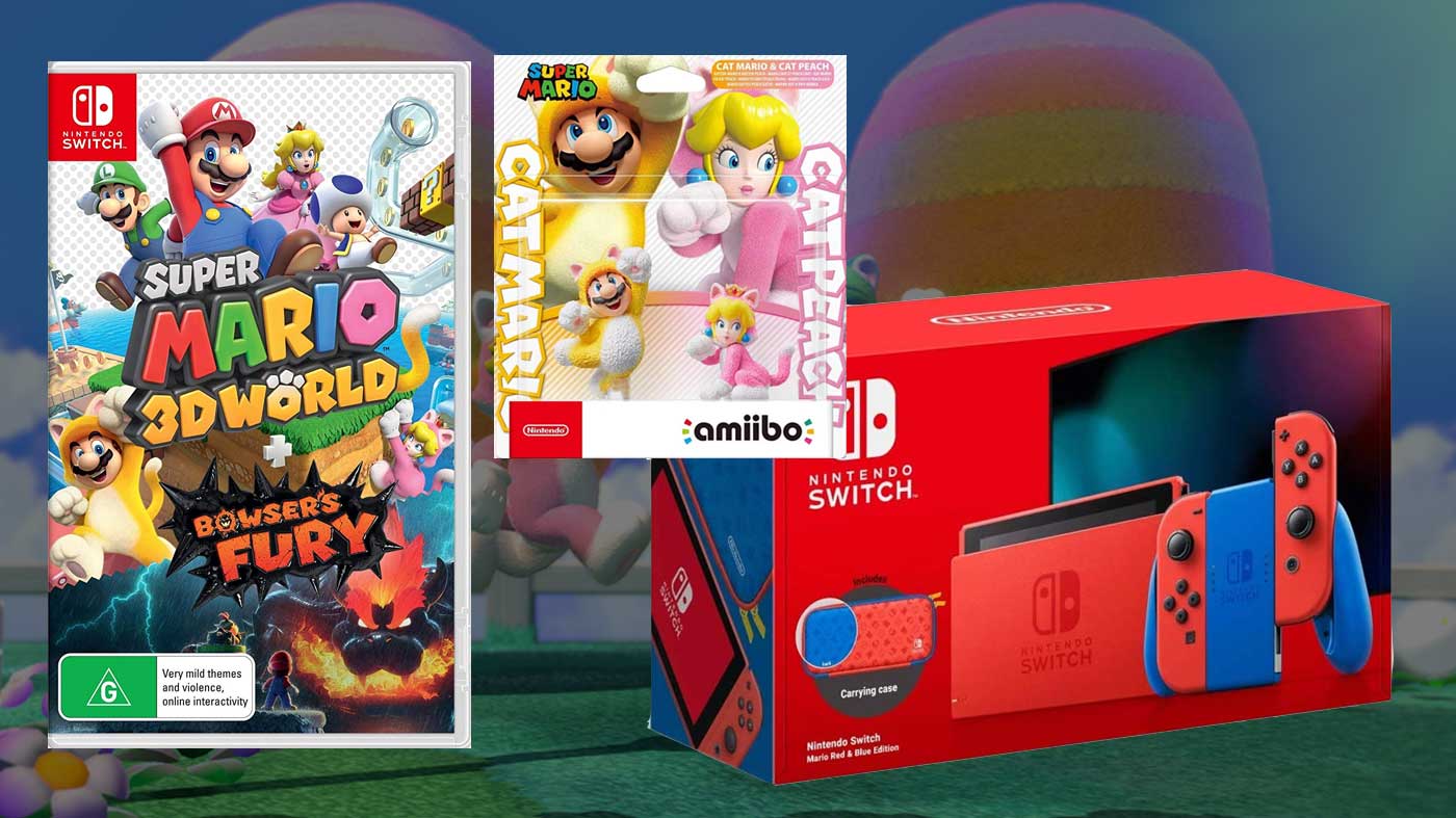 Bargain Guide - Super Mario 3D World + Bowser's Fury And Mario Nintendo  Switch Console