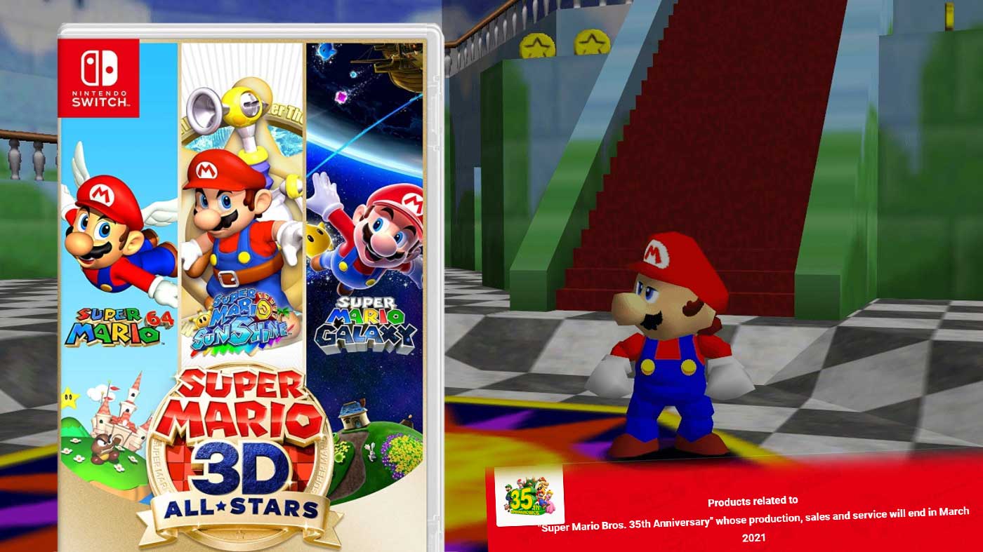 Super Mario 3D All-Stars beats Avengers to No.1, UK Charts