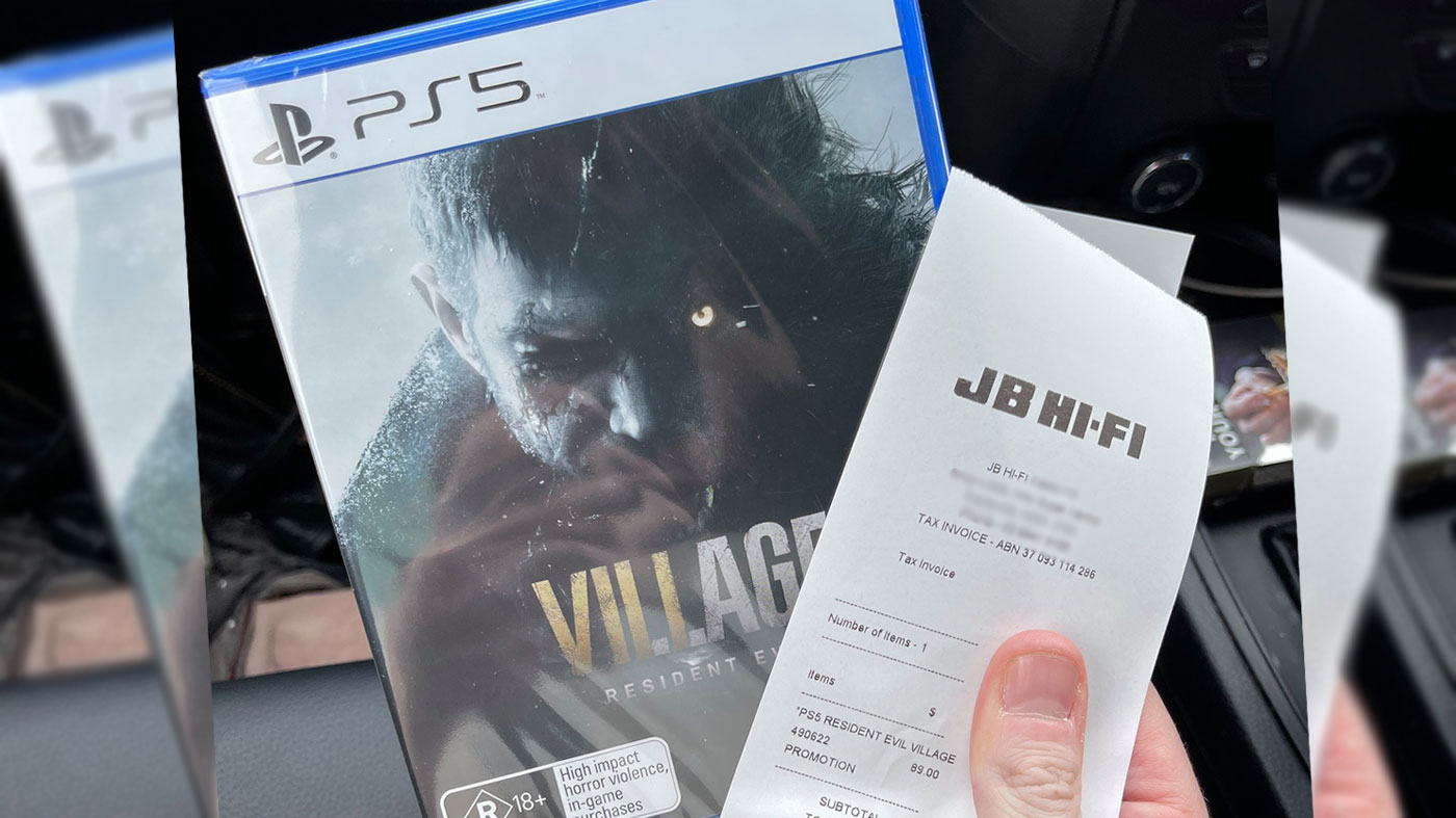A Jb Hi Fi Store Has Apparently Sold Resident Evil Village On Ps5 A Whole Week Early