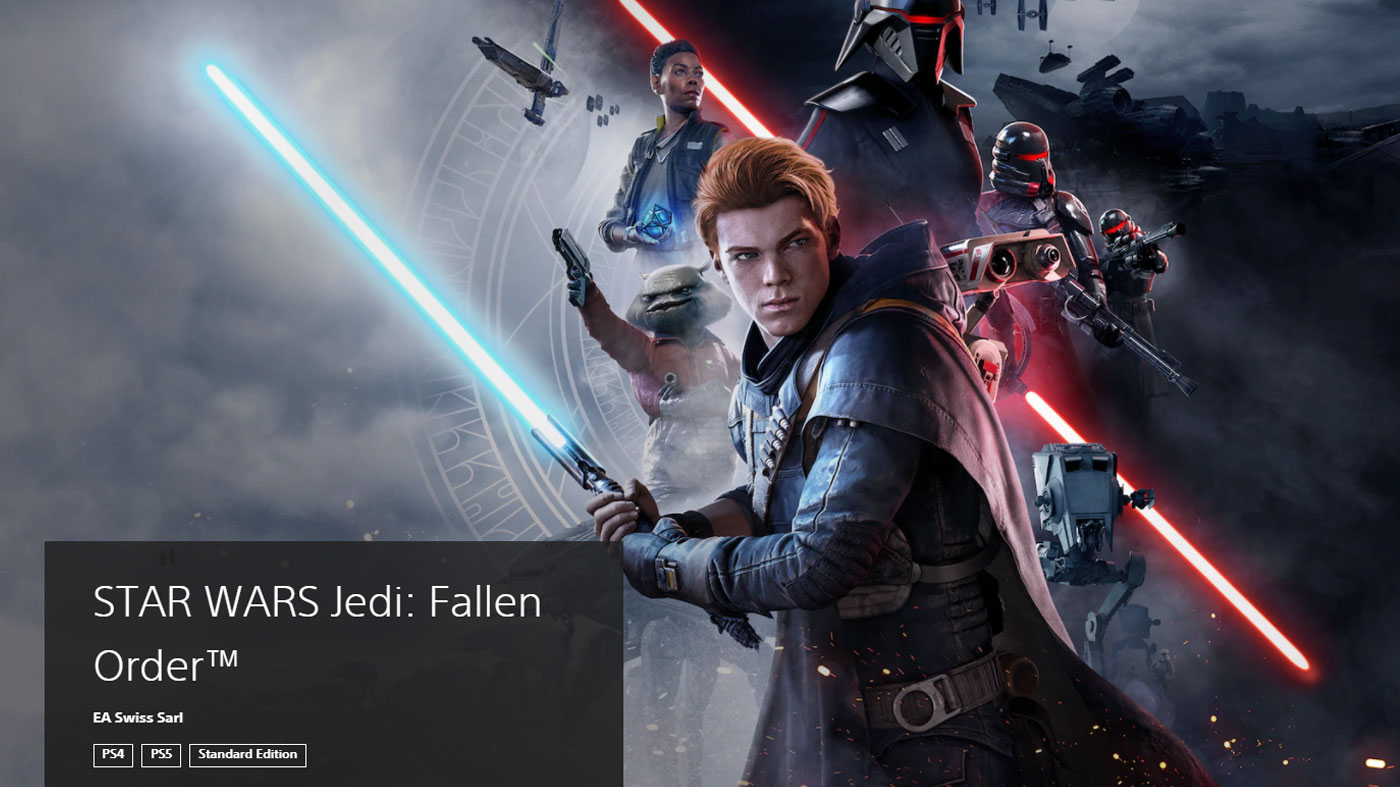 Prime FREE games - Get Star Wars Jedi Fallen Order and