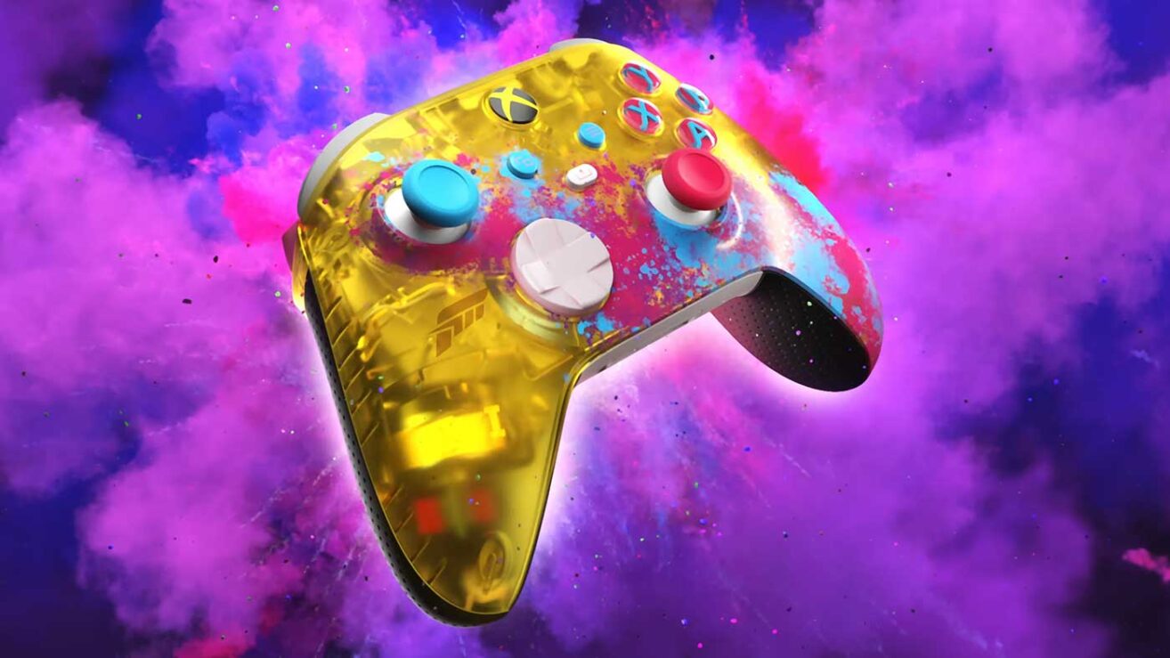 The Forza Horizon 5 Xbox Controller Is Transparent Yellow And Has ...
