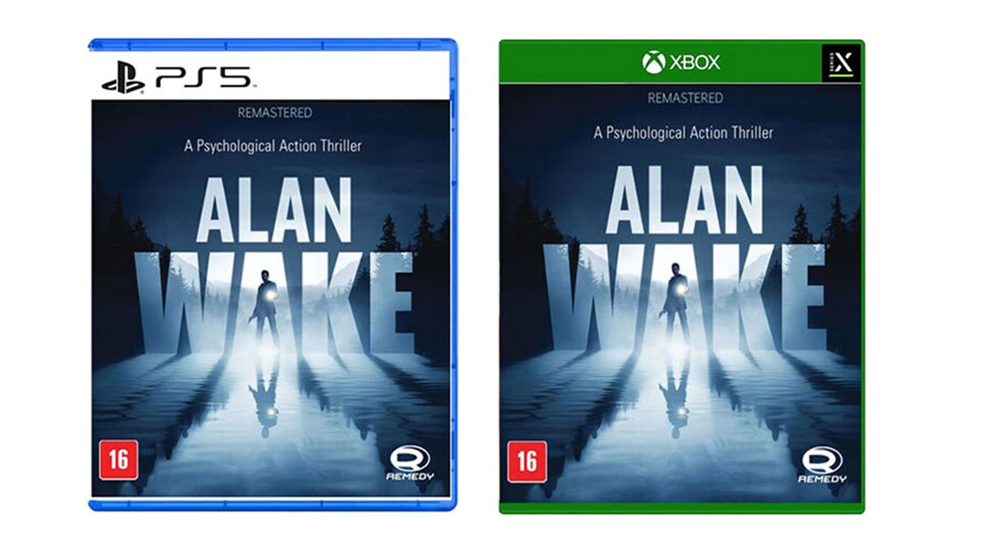 Alan Wake Remastered ps4 диск