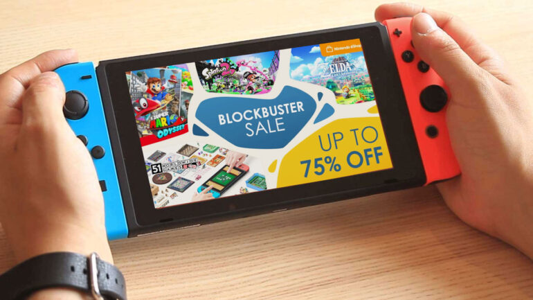 Nintendo Switch eShop Blockbuster Sale