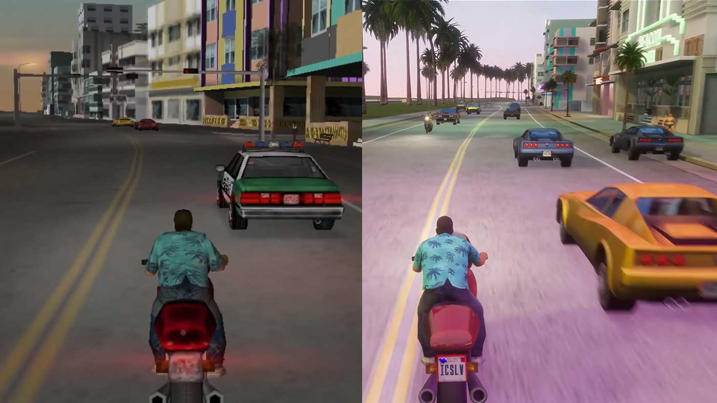 Here's Some More GTA: Trilogy Definitive Edition Comparison Videos And Screenshots To Start Your Day