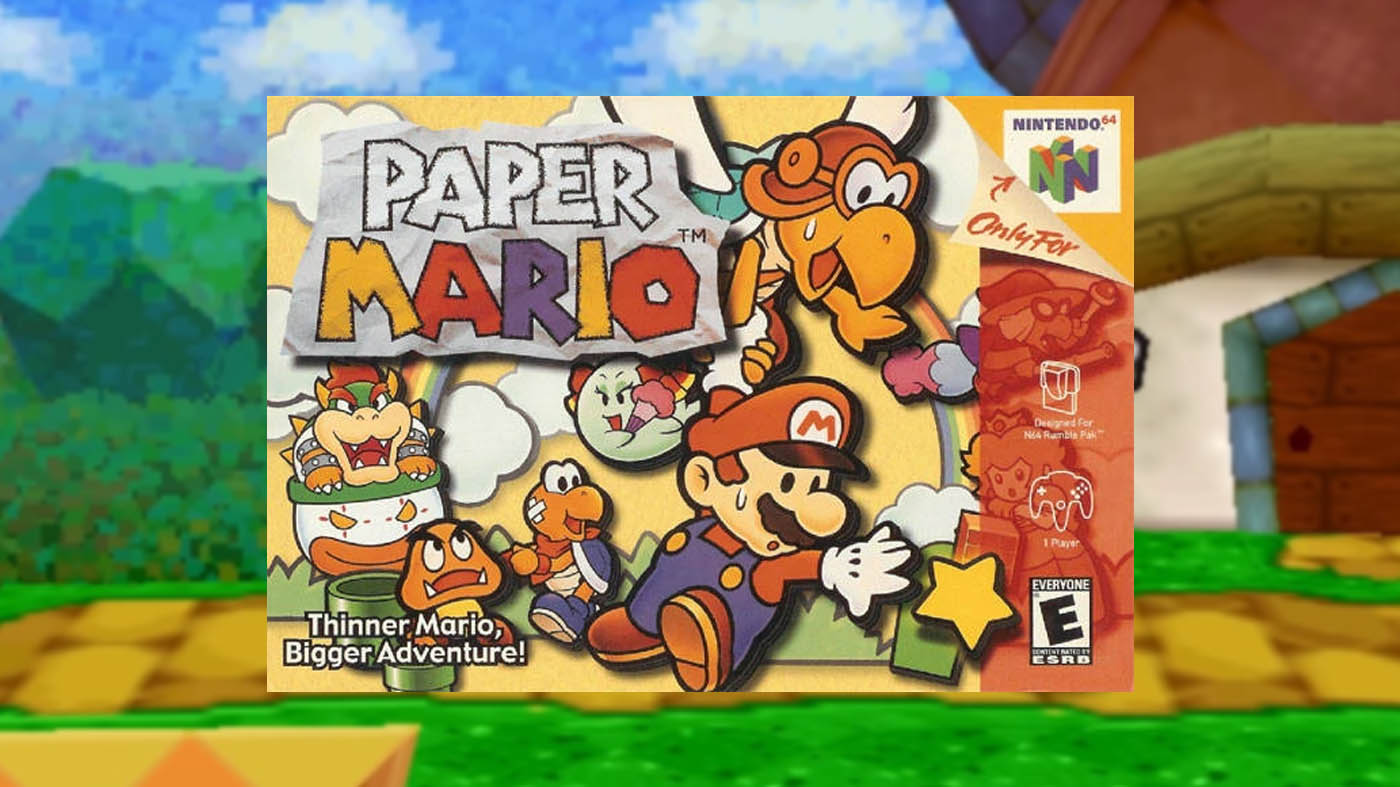 Paper Mario Nintendo 64 Game