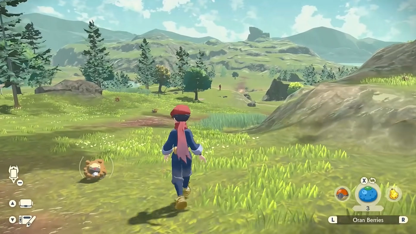 A new 13-minute Pokémon Legends gameplay video has been released