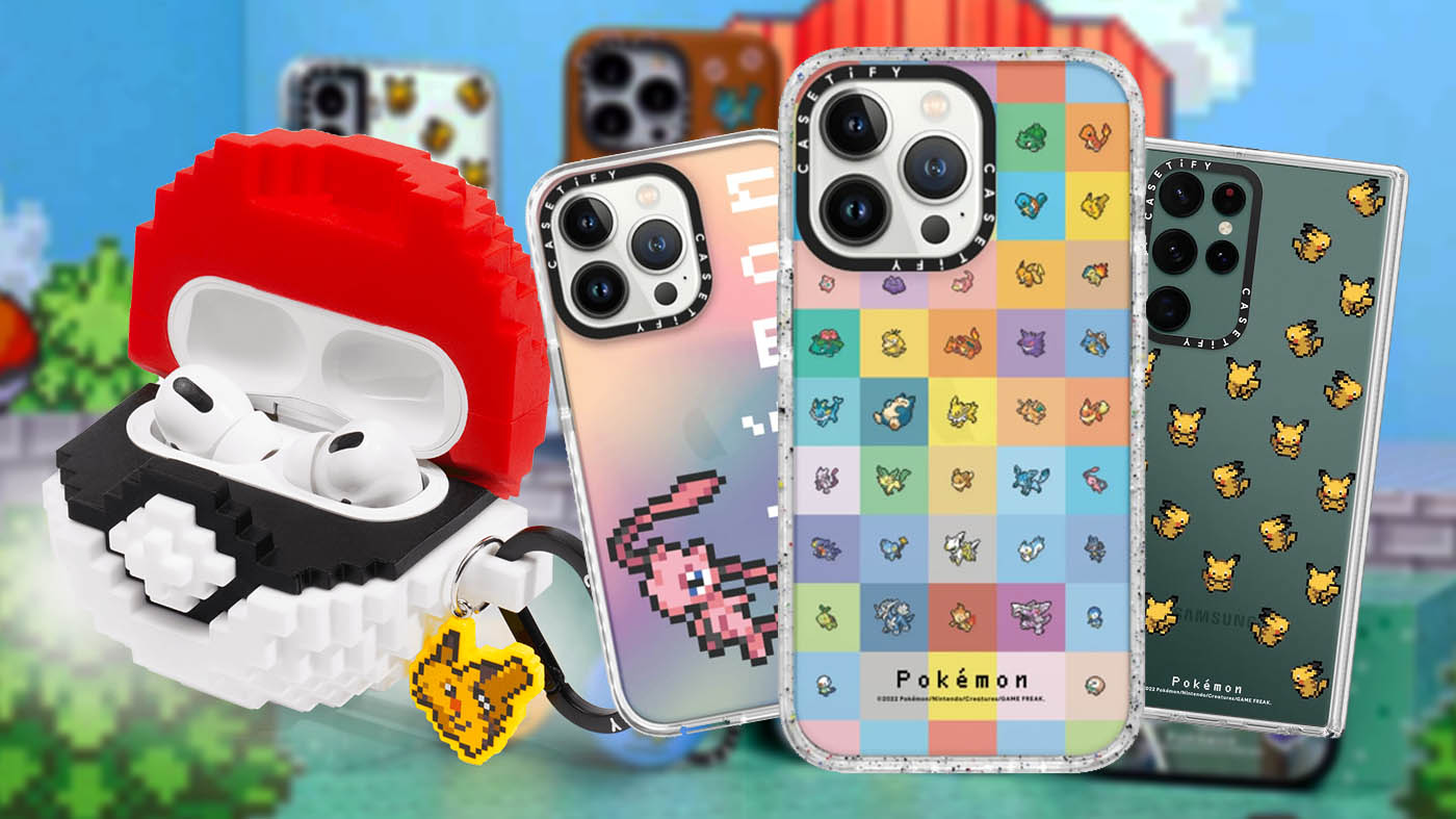 This Adorable New Pokémon Phone Case Collection Has A Pokéball For