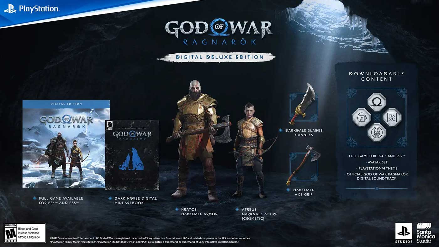 God of War Ragnarok Digital Deluxe Edition