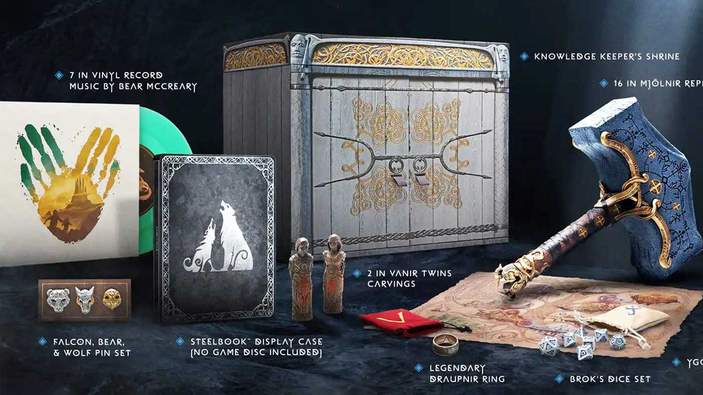 God of War Ragnarok Collector's Edition Contents Leak Online