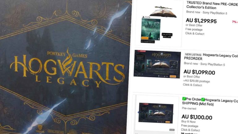 Hogwarts Legacy - Collector's Edition (Sony PlayStation 4, 2023) for sale  online