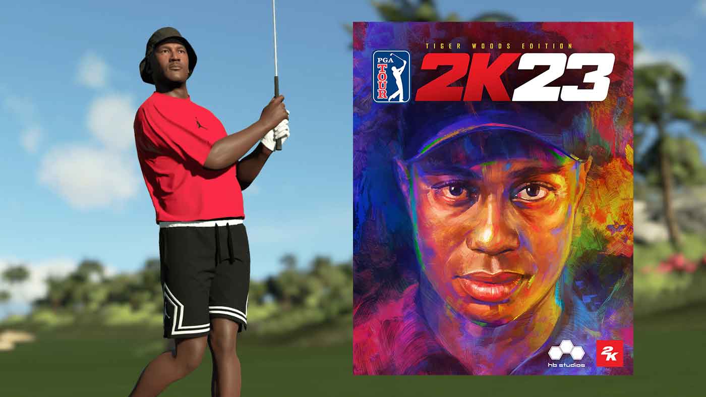 Play As Tiger Woods, Michael Jordan and More in 'PGA Tour 2K23