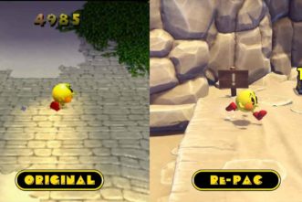 Pac-Man World Re-Pac Graphics Comparison