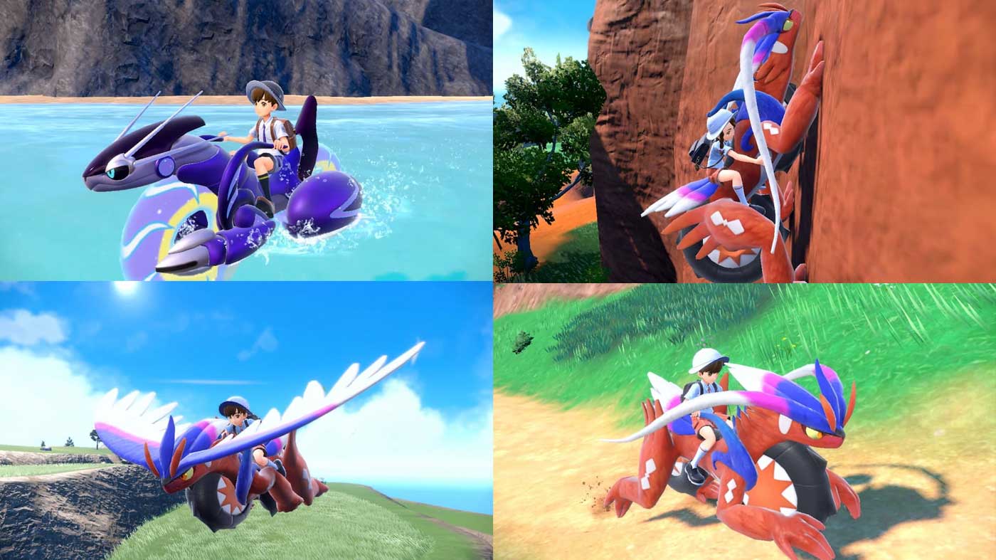 How to Ride Koraidon and Miraidon in Pokémon Scarlet and Violet