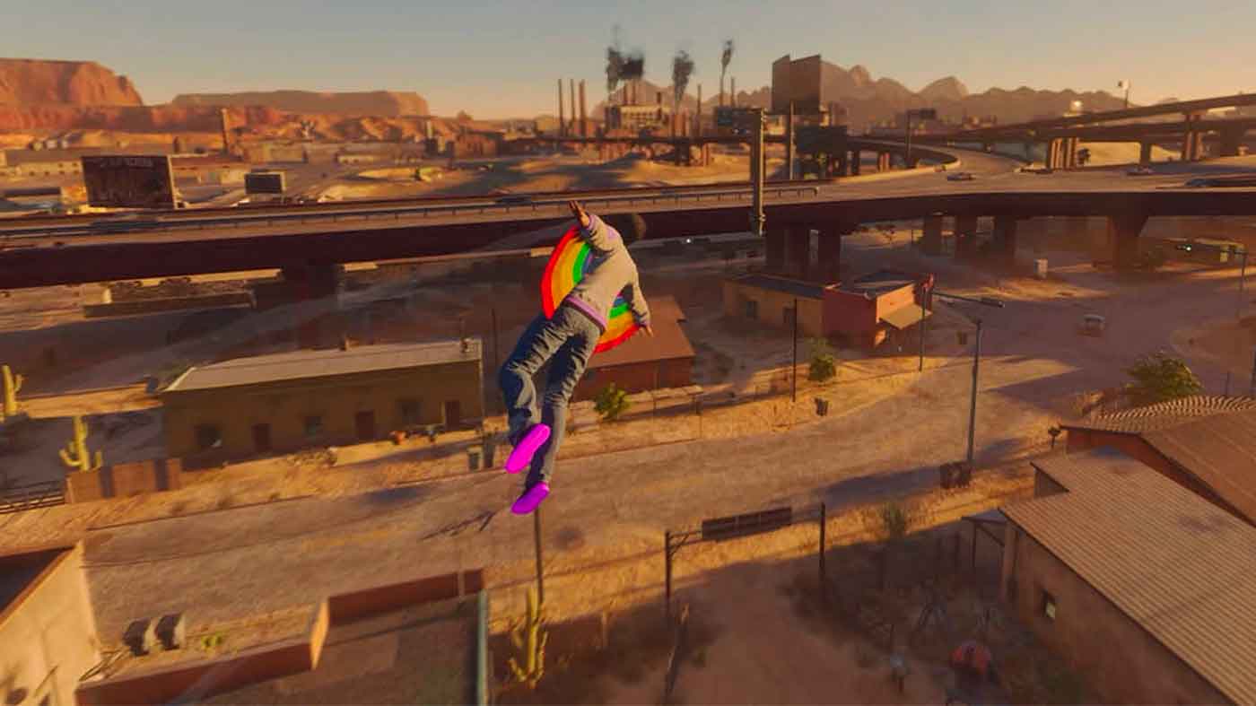 Watch The Saints Row Reboot's Wingsuit In Action