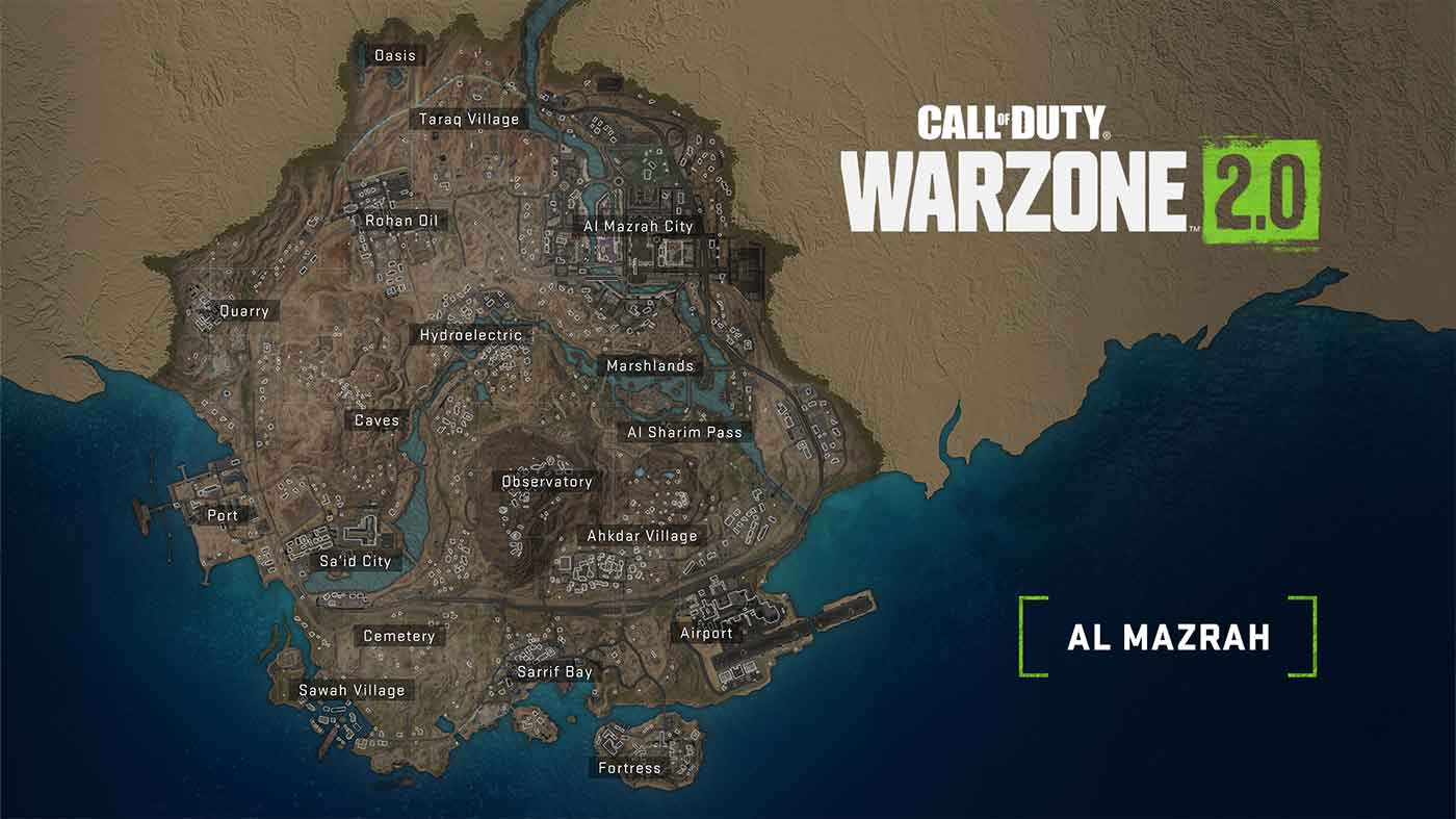 Call Of Duty Warzone 2 Map