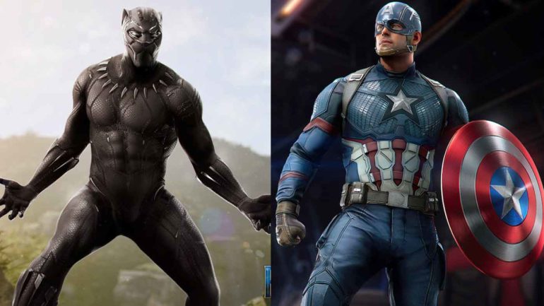 Captain America Black Panther Game