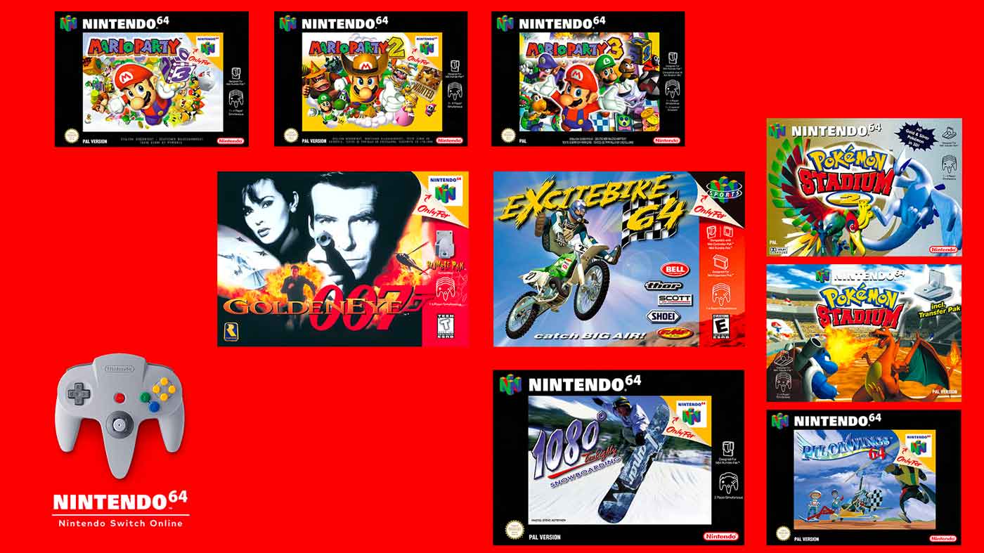 Nintendo 64 - December 2023 Game Updates  Nintendo Switch Online +  Expansion Pack 