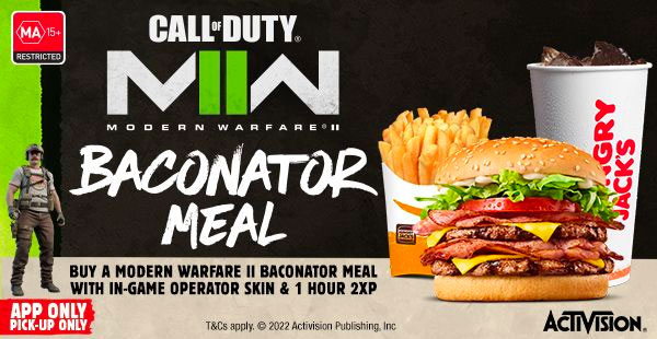Call Of Duty Modern Warfare 2 Hungry Jacks