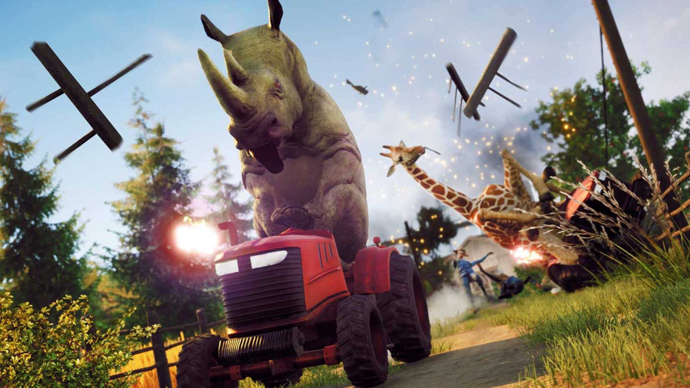 Goat Simulator 3 Review - Angry Goat 