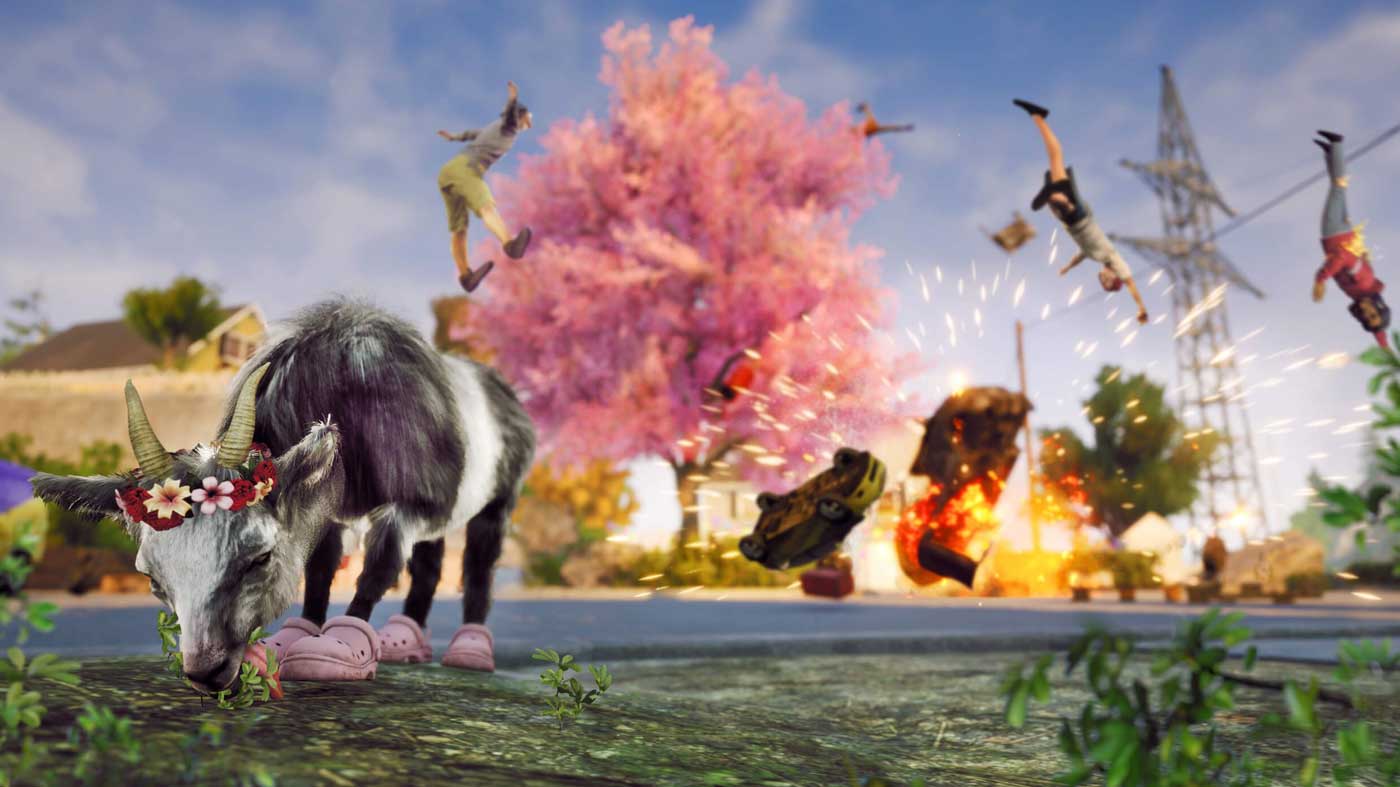 Goat Simulator 3 Review - Skins and Customisation