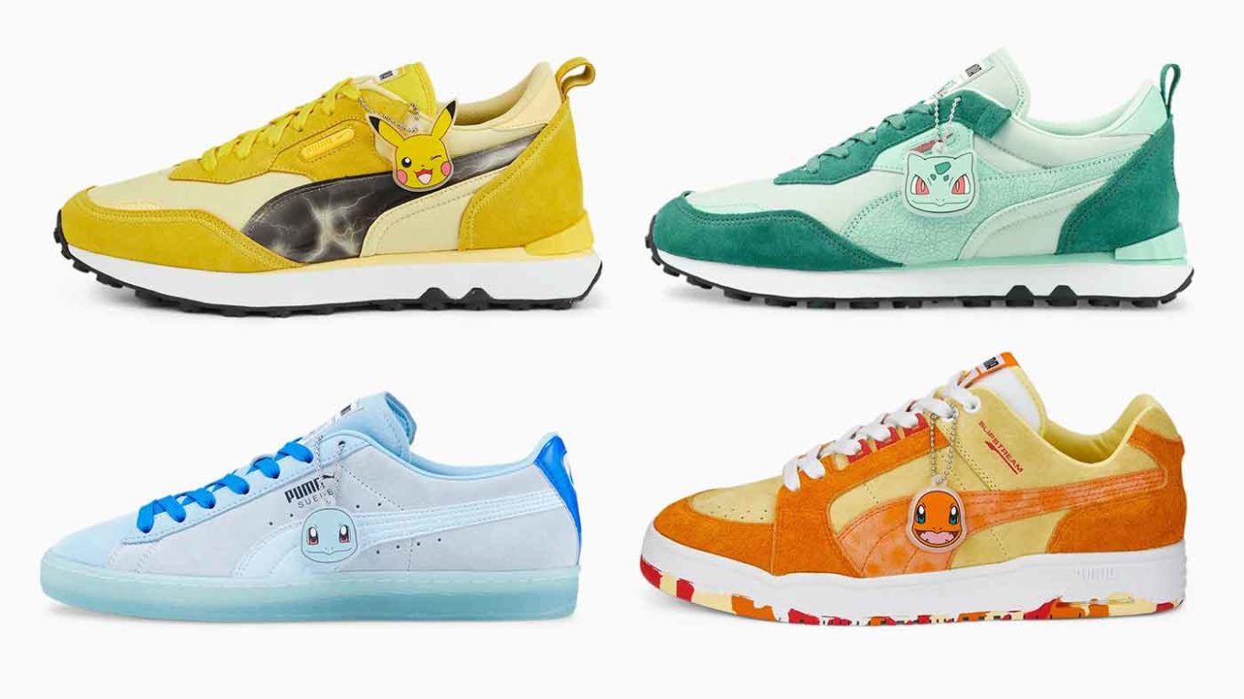 Aussies Can Now Buy The Pokemon Puma Sneakers And Clothing