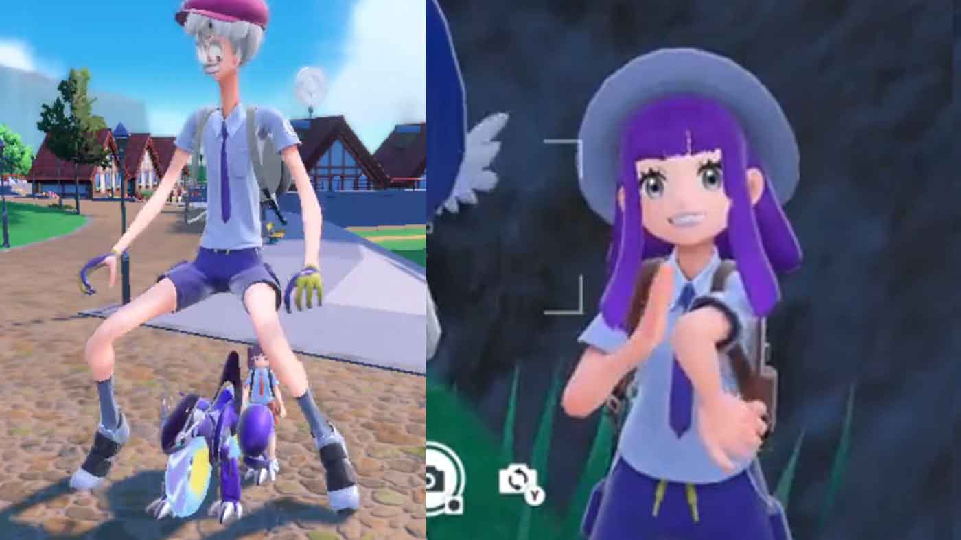Random: Pokémon Scarlet & Violet's Body-Horror Glitches Are Going