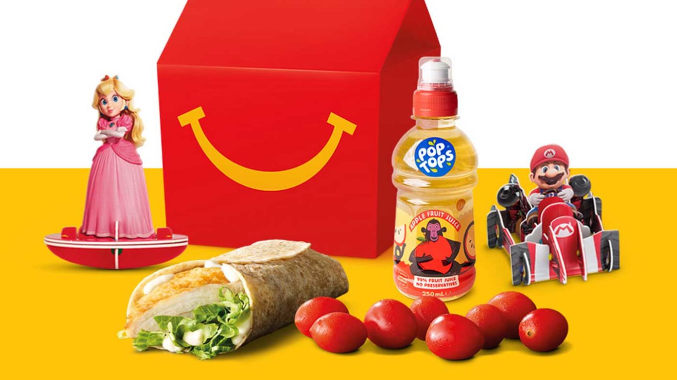 The Super Mario Bros Movie Happy Meal Is Available In Australia Today