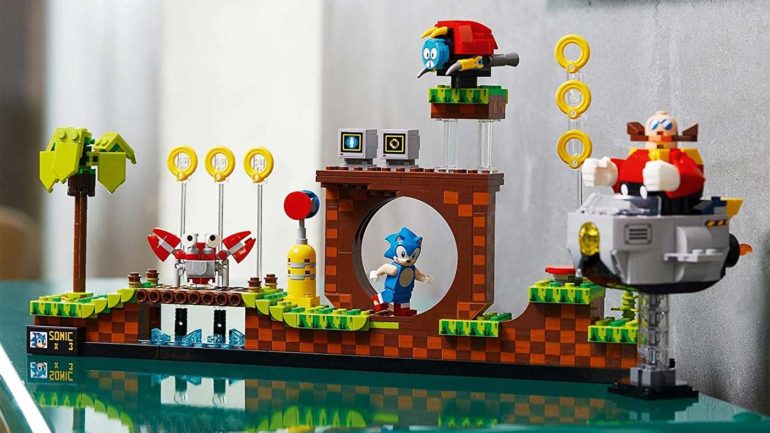 Sonic The Hedgehog can actually spin in Lego's new sets - The Verge