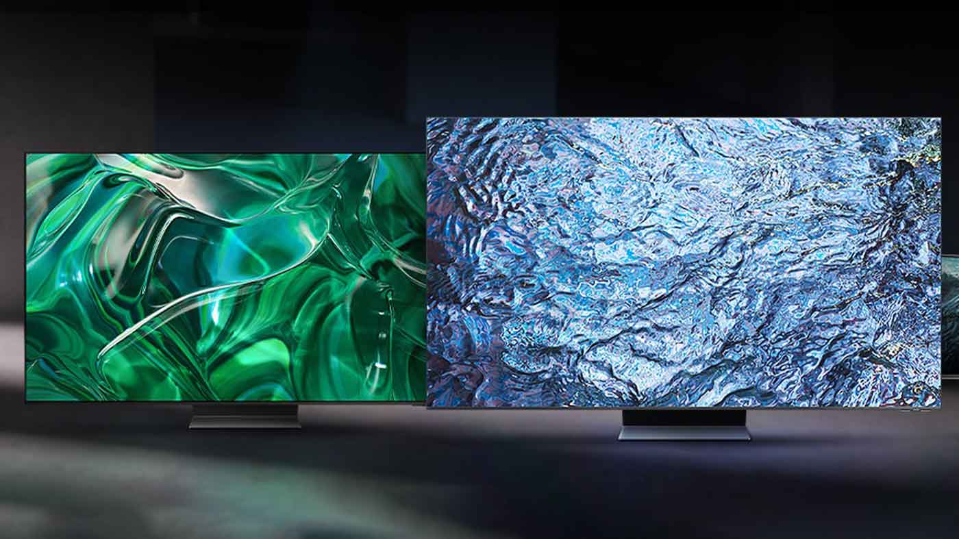 Samsung телевизоры 2023 купить. Телевизор 2023. Телевизору OLED c3. Samsung OLED s95b задняя панель.