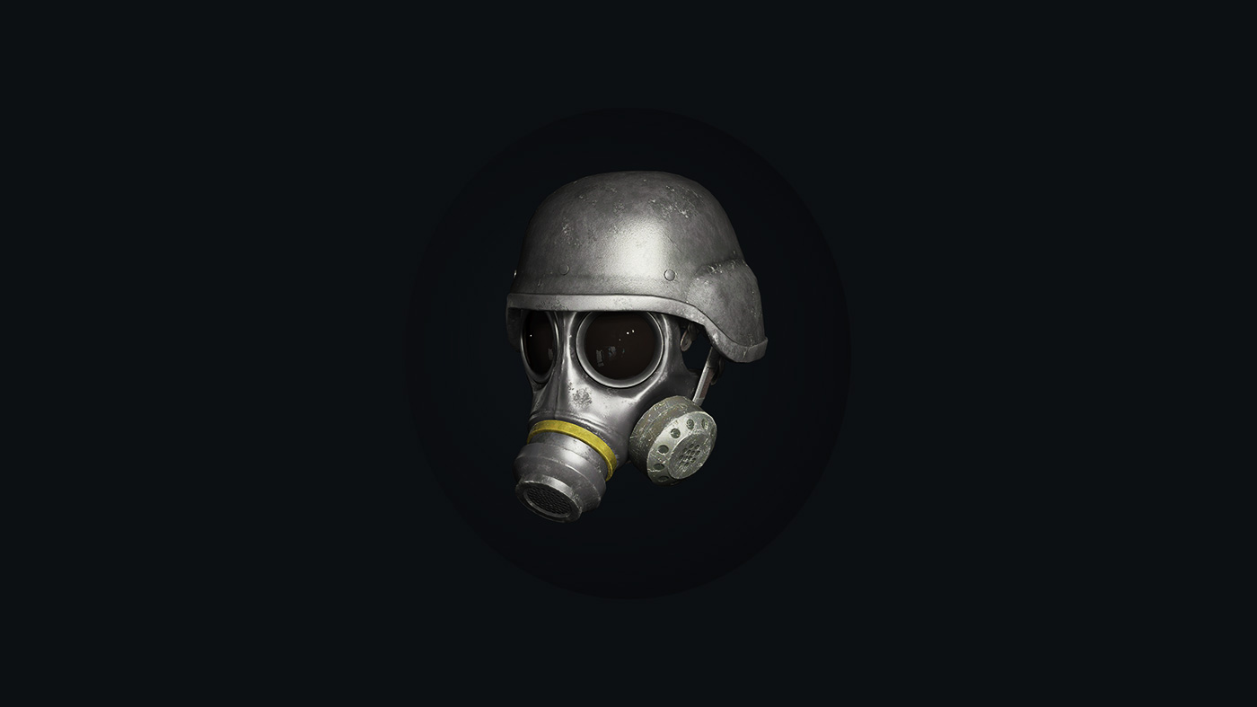Resident Evil 4 Accessory Gas Mask HUNK