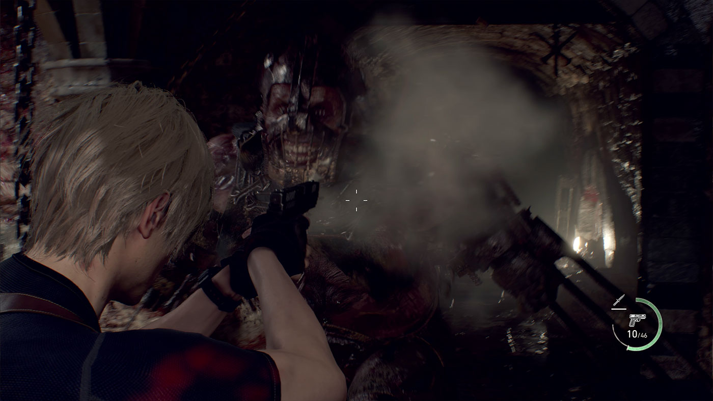 Resident Evil 4 Preview Garrador First Battle Close-Up