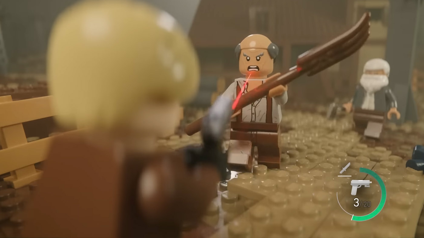 Resident Evil 4 s Opening Remade In LEGO Is The Best Thing I ve