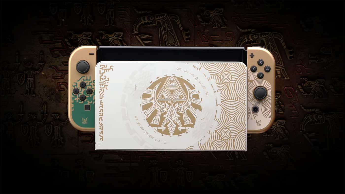 A Zelda: Tears Of The Kingdom Nintendo Switch OLED And Pro