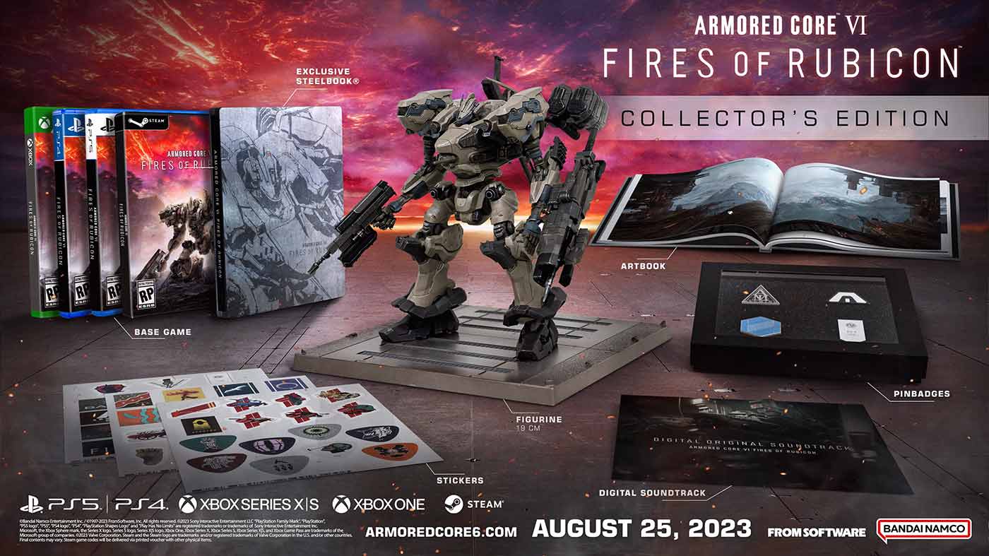 Armored Core VI's Release Date, Gameplay Trailer And Collector's