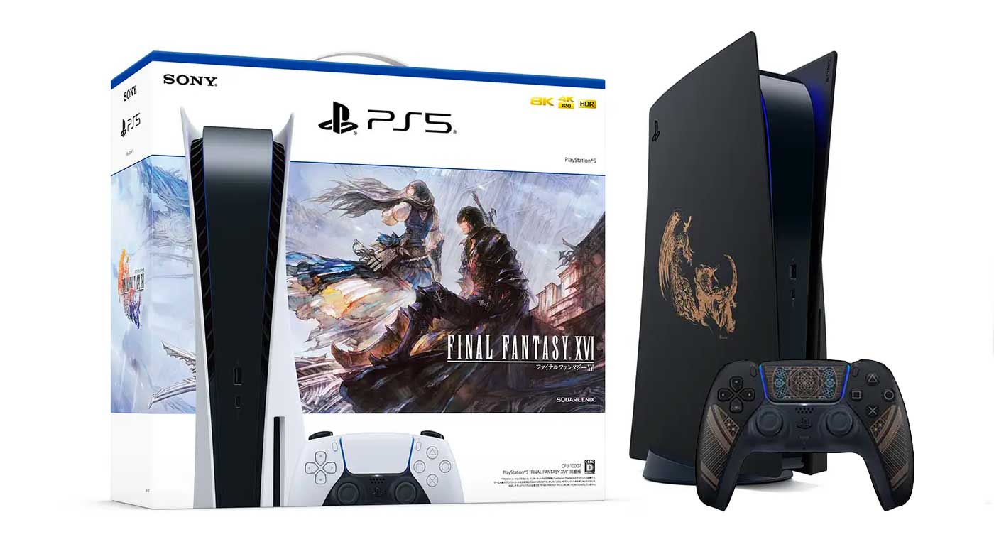 A Final Fantasy XVI PS5 Bundle Plus Limited Edition DualSense And