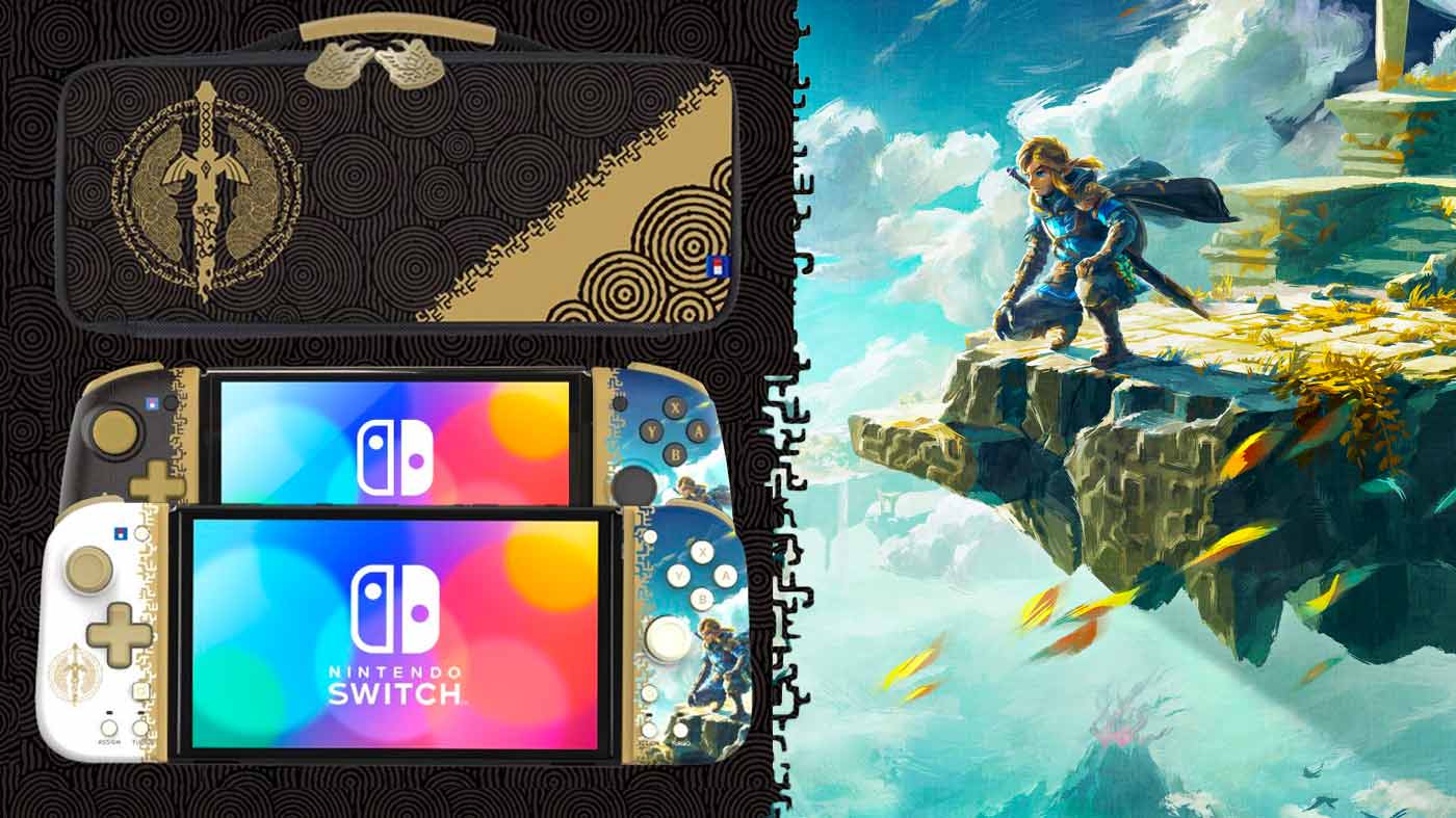 Nintendo Reveals Official Zelda: Tears Of The Kingdom Switch OLED