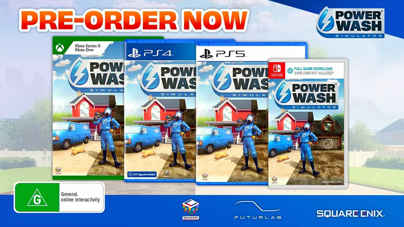 PowerWash Simulator coming to Switch