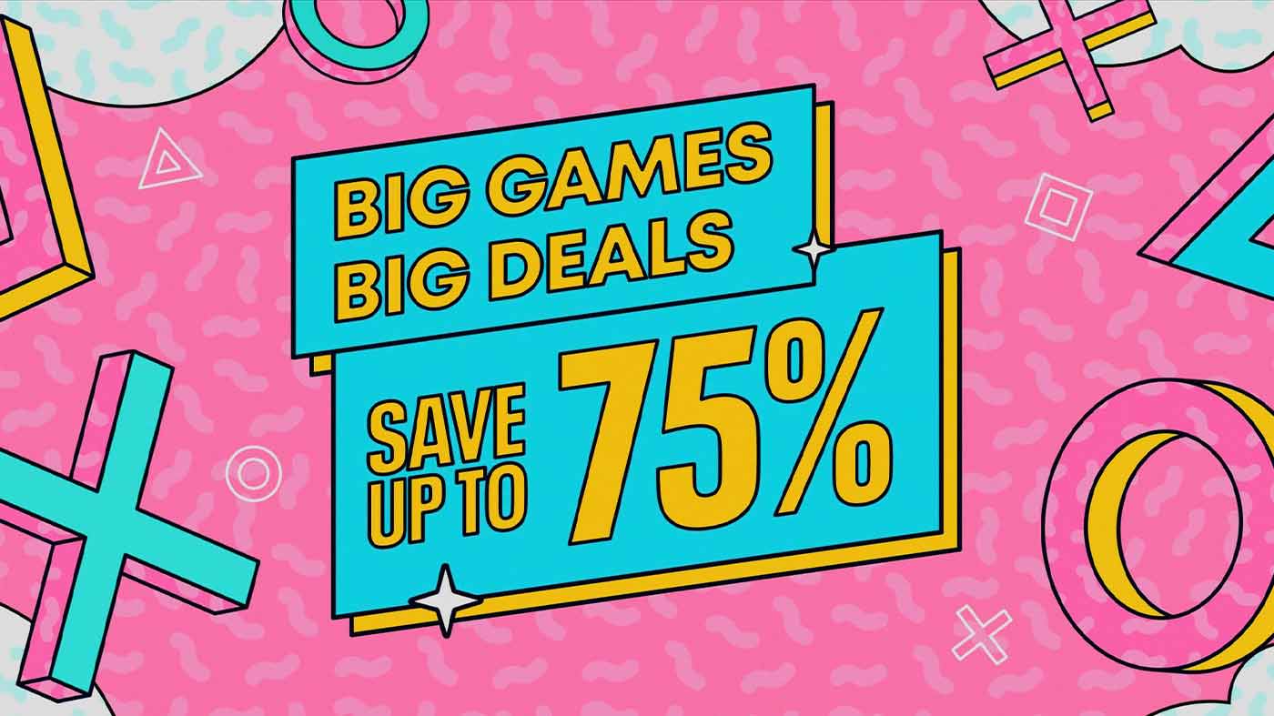 PS Store: più di 2000 giochi PS4 e PS5 in sconto con la promozione Big Games  Big Deals