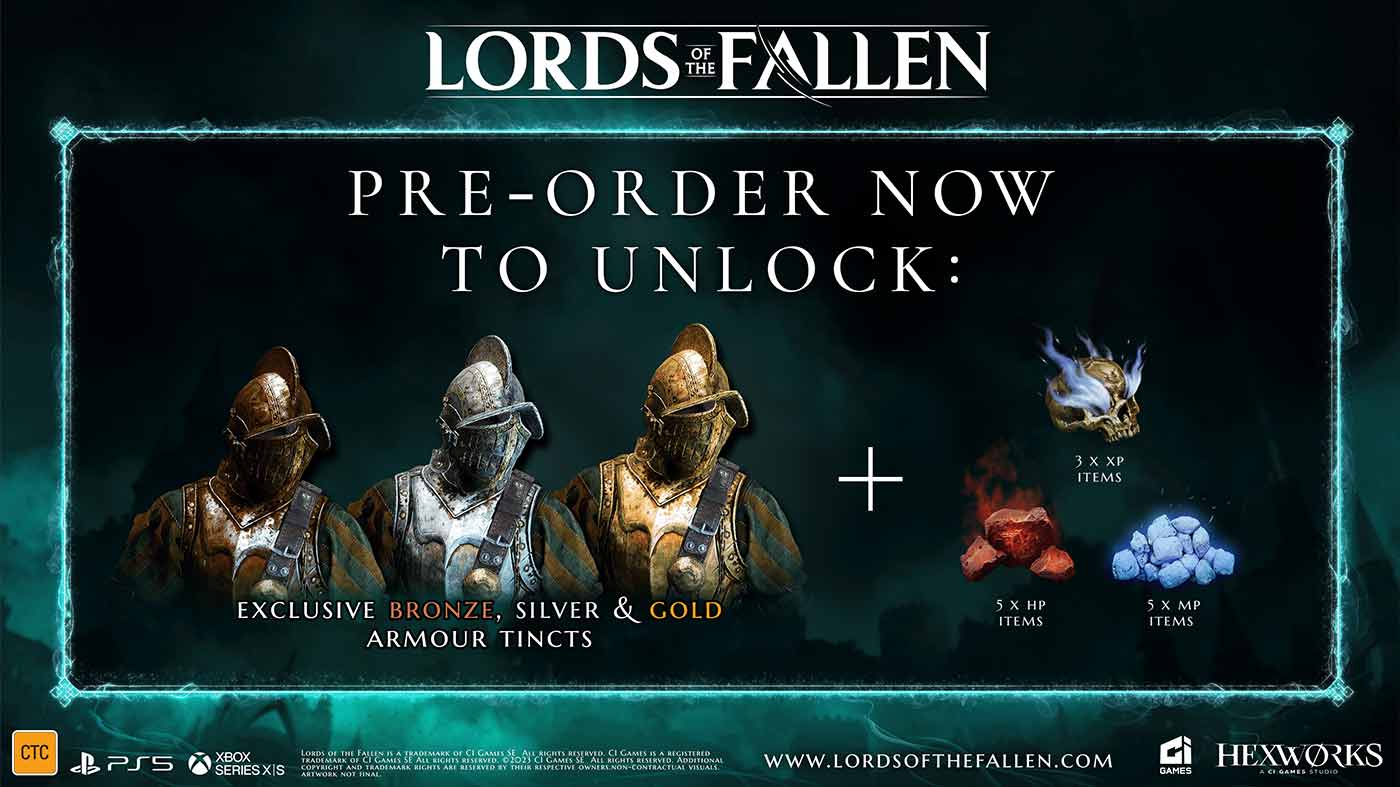 Lords of the Fallen Gets a Release Date and a New Action-Packed Unreal  Engine 5 Trailer