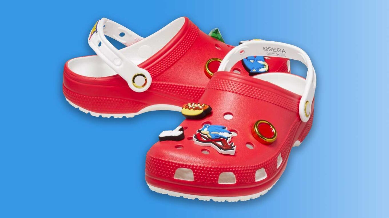 The Sonic The Hedgehog Crocs Are Available In Australia Now