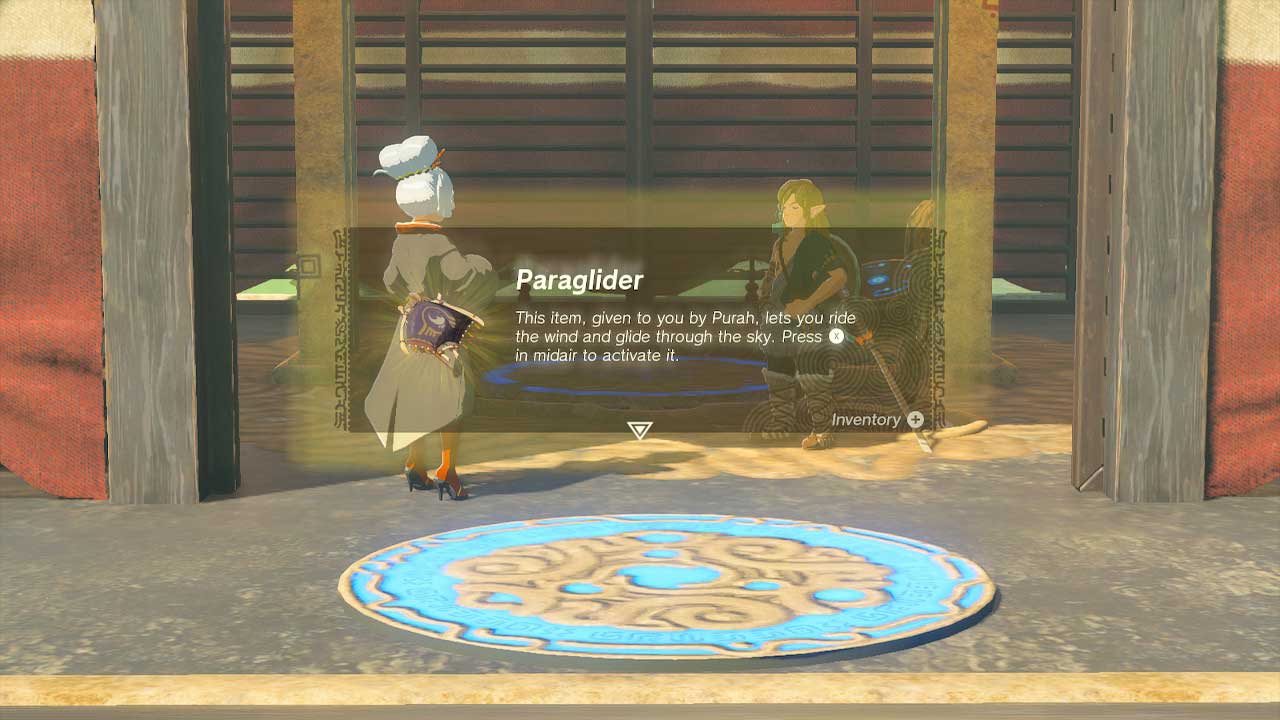 How to get the Paraglider - The Legend of Zelda: Tears of the