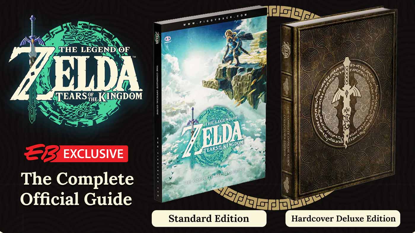 The Zelda: Tears of the Kingdom Official Guide Is Up For Pre-Order Now  Including A Hardcover Deluxe Edition